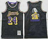Men's Los Angeles Lakers #24 Kobe Bryant Black Marilyn Monroe Swingman Jersey,baseball caps,new era cap wholesale,wholesale hats